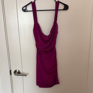 Lucy In The Sky Melina Ruched Bodycon Dress Size M